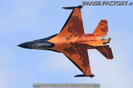 2009-06-26 Zeltweg Airpower 1495 General Dynamics F-16 Fighting Falcon - Dutch Air Force